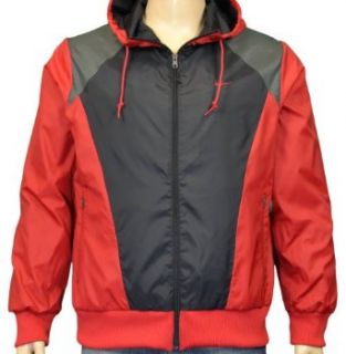 Nike Men's Windrunner Windbreaker Black and Red Jacket XL  Track Jackets  Sports & Outdoors