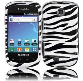 Samsung Dart T499 Design Cover   Zebra Cell Phones & Accessories