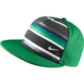 Nike Golf Swoosh Snap Back Cap GAMMA GREEN/WHITE  Golf Shirts  Clothing