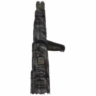 Haida Native American Totem Pole sculpted Gift Photo Cut Out