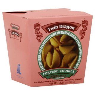 Twin Dragon Cookie Fortune 3.5000 OZ (Pack of 24)  Grocery & Gourmet Food
