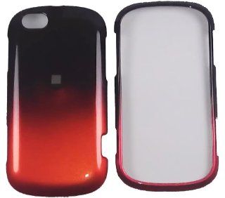 Motorola CLIQ XT MB501 Glossy 2 Tone Burned Honey & Black Color Snap on Hard Cover 