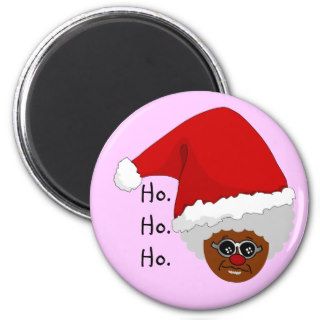 Yes, Virginia, There is a Black Santa Claus Magnet