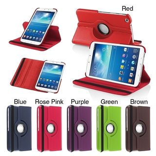 BasAcc 360 Rotating Swivel Stand Leather Cover Case for Samsung Tab 3 8.0 BasAcc Tablet PC Accessories
