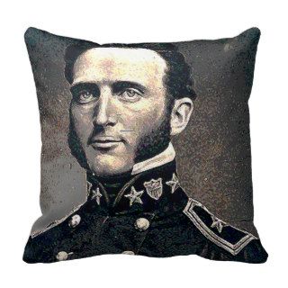 Thomas Jonathan "Stonewall" Jackson Throw Pillows