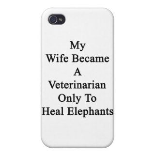 My Wife Became A Veterinarian Only To Heal Elephan iPhone 4/4S Case