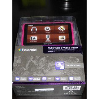 Polaroid PMP501C 4 4GB 5" Touchscreen Digital Music/Video Player w/Camera (Pink)   Players & Accessories