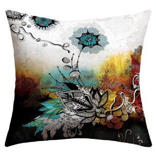 DENY Designs Iveta Abolina Frozen Dreams Outdoor Throw Pillow, 18 by 18 Inch  Patio Furniture Pillows  Patio, Lawn & Garden