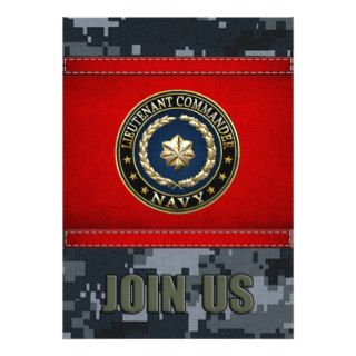 [100] Navy Lieutenant commander (LCDR) Invitation