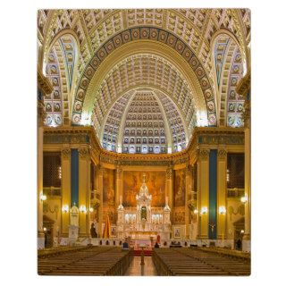 Our Lady of Sorrows Basilica National Shrine Display Plaque