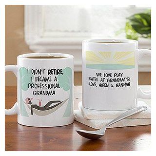 Personalized Retirement Coffee Mug   I'm Retired Kitchen & Dining