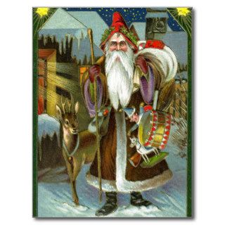 Victorian Santa Claus Postcard