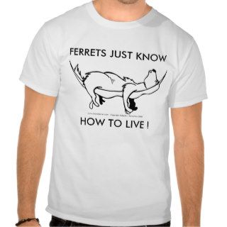 FERRETS JUST KNOW T Shirt