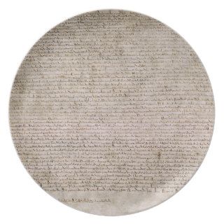 ORIGINAL 1215 Magna Carta British Library Plate