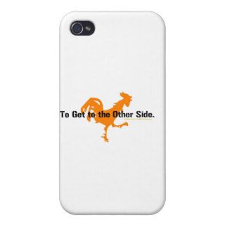 Why did the chicken cross the road? iPhone 4/4S cases