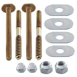 LDR 503 3130 Toilet Bolt and Screw Set   Toilet Mounting Floor Bolts And Screws Sets  