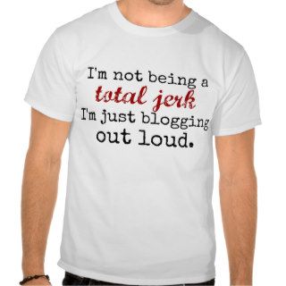 Blog Out Loud shirts