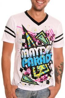 Mayday Parade Football V Neck T Shirt Size  Small Clothing