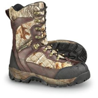 Men's Guide Gear Waterproof 1200 gram Thinsulate Ultra Quilted Boots Realtree Hardwoods Grey, HDWDS GREY, 8.5 Shoes