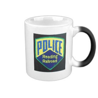 Reading Railroad Police Patch Coffee Mug