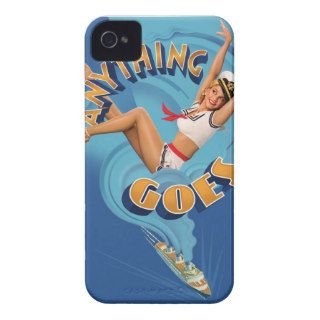 Anything Goes Cell Phone Case iPhone 4 Case