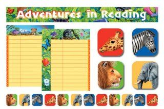 Adventures in Reading Bulletin Board Set (9780768230710) School Specialty Publishing Books