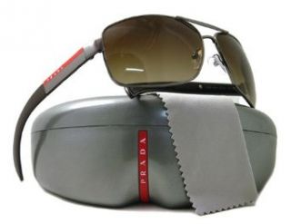 Prada Sport PS54IS Sunglasses 5AV/6S1 Gunmetal (Brown Gradient Lens) 65mm Shoes
