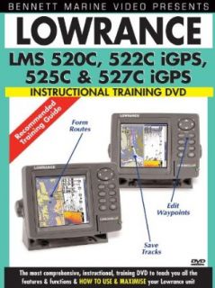 Lowrance LMS 520C, 522C iGPS, 525C & 527C iGPS Instructional Training DVD James Marsh  Instant Video