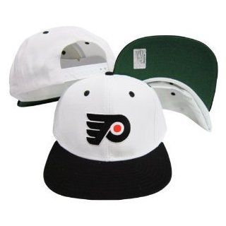Philadelphia Flyers Retro Logo Snapback Cap Hat White Black 
