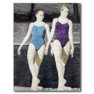 Ballet Dancer Dream Postcard