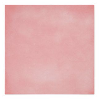 6358 PERFECTLY PLEASANTLY PINK SOLID CLOUDY BACKGR POSTERS