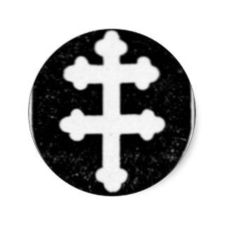 Cross of Lorraine Sticker