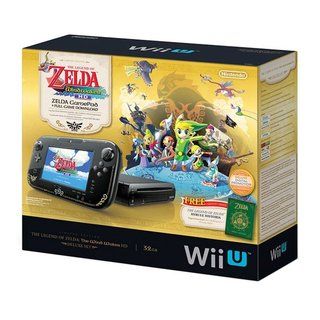 Nintendo Wii U Legend of Zelda Windwaker HD Deluxe Set Bundle Nintendo Nintendo Wii U