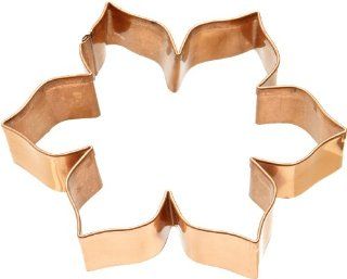 Old River Road Flower Shape Cookie Cutter, Copper Kitchen & Dining