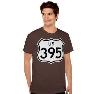 U.S. Route 395 in California Shirts
