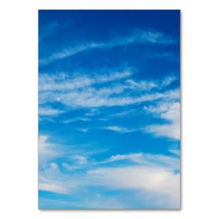 Blue Sky White Clouds Heavenly Cloud Background Business Card