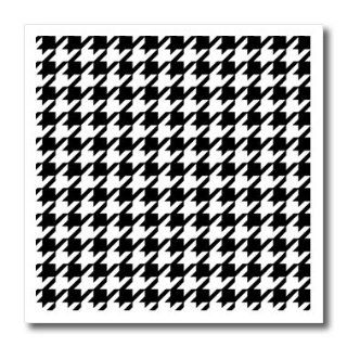 ht_113003_3 InspirationzStore Houndstooth patterns   Black and white houndstooth pattern   large   preppy trendy stylish classy classic chic fashionable   Iron on Heat Transfers   10x10 Iron on Heat Transfer for White Material Patio, Lawn & Garden