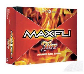 Maxfli Golf  Maxfli Fire Golf Balls Dozen **3 Pack**  Sports & Outdoors