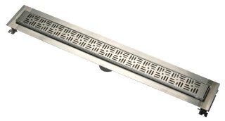 ZS880 12" Stainless Steel Linear Shower Drain    