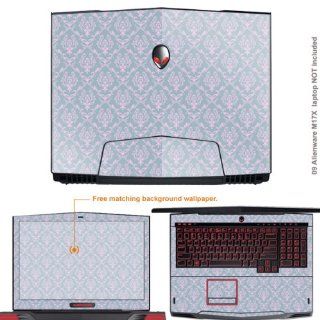 Matte Protective Decal Skin Sticker (Matte finish) for Alienware M17X with 17.3in Screen (view IDENTIFY image for correct model) case cover Matte_09 M17X 373 Computers & Accessories