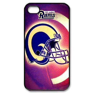 St. Louis Rams Customized Case for Iphone 4/4S Cell Phones & Accessories