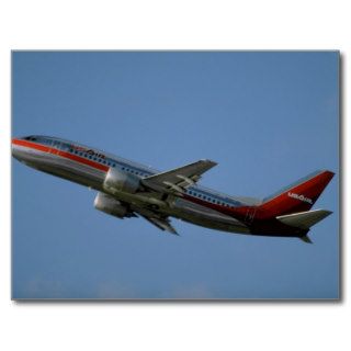 US Air 737 Post Cards