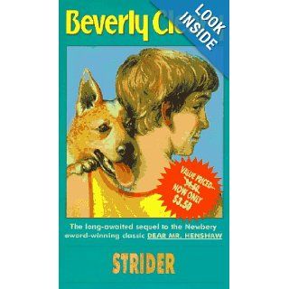 Strider Beverly Cleary, Paul O. Zelinsky 9780380728022 Books
