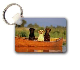 Labrador retrievers hunting dogs Keychain Key Chain Great Unique Gift Idea 