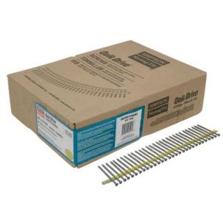 Simpson Strong Tie Quik Drive #7 x 2 1/2 in. Gray 305 Stainless Steel Trim Head Collated Decking Screw 1,000 per Box SSDTH212SGR02