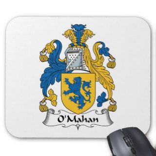 O'Mahan Family Crest Mouse Pad
