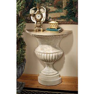 Garden of Versailles Wall Urn Console Table   End Tables
