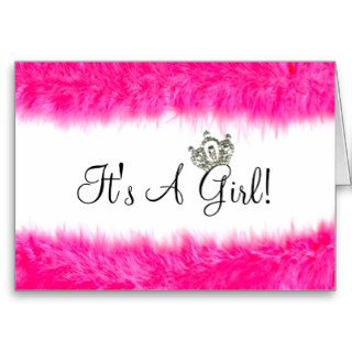 It's a Girl   Let the "funds" begin Greeting Cards