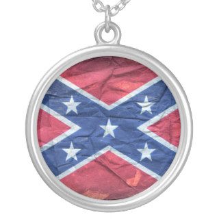 Grunge Dirty Redneck Confederate Flag Custom Jewelry