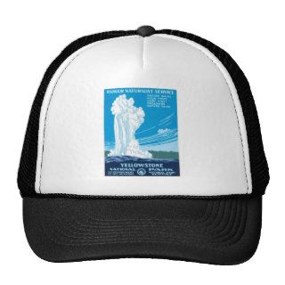 Yellowstone National Park Mesh Hat